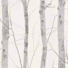 Erismann Birch Tree Branches Wallpaper