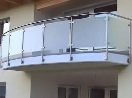 Bar Balcony Glass Railing Stainless