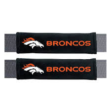 Denver Broncos Embroidered Seatbelt Pad