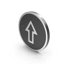 Silver Icon Arrow Up Png Images Psds
