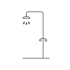 Ilration Of A Shower Enclosure