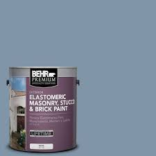 Behr Premium 1 Gal Ms 89 Folkstone Elastomeric Masonry Stucco And Brick Exterior Paint S0104601