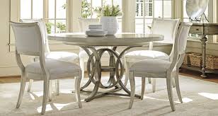 Silver Base Dining Table