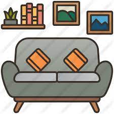 Living Room Interior With Couches And