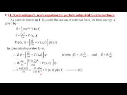 Time Dependent Wave Equation