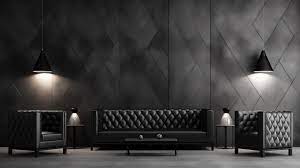 Sleek Quilted Sofas In Waiting Area