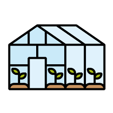 Greenhouse Generic Outline Color Icon