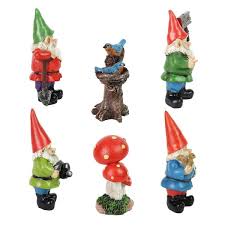 Exhart Miniature Gnome Garden Statue 6