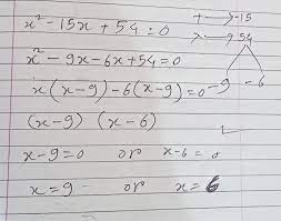 Solve The Quadratic Equation By