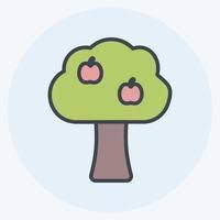 Fruit Tree Icon Vector Art Icons And