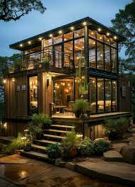 Y Modern Container House Cafe