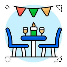 A Design Icon Of Patio 59699202 Vector