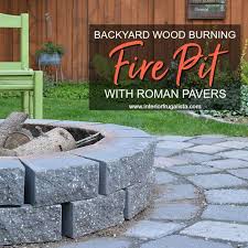 A Backyard Fire Pit Refresh With Roman