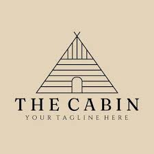 Abstract Elegant Cabin Line Logo Icon