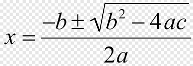Quadratic Equation Quadratic Formula