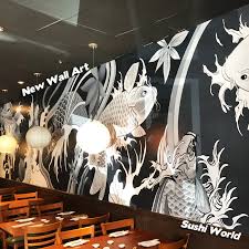 New Wall Art Sushi World
