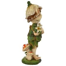 H Pixie Perry Elfin Gnome Garden Statue