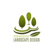 Nature Emblem For Landscaping Services