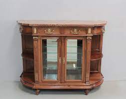 Antique Louis Xvi Style Walnut Buffet