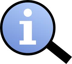 File Information Magnifier Icon Png