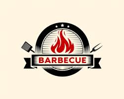 Barbecue Restaurant Logo Icon Barbecue