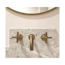 Wall Mounted Widespread Bathroom Faucet