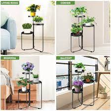 Black Metal Plant Stand