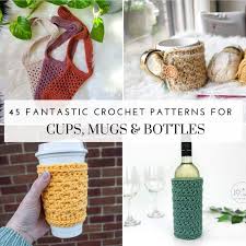 45 Crochet Drink Cozy Accessories