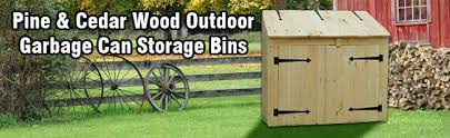Outdoor Storage Sheds For Trash Can
