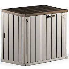Brown Polypropylene Garden Storage Box