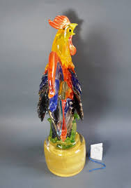 Murano Glass Birds Multicolour
