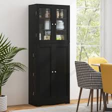 Assembled Tall Kitchen Pantry Cabinet