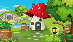 Fairy Garden Cartoon Images Free