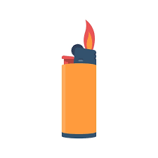 Premium Vector Flat Style Lighter