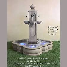 Catalina Pond Fountain For Rustic