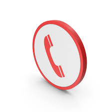 Icon Phone Call Red Png Images Psds