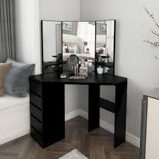 iskin makeup vanity with drawers