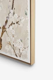 Buy Natural Blossom Tree Framed Canvas
