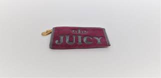 Vintage Juicy Couture Burgundy And Gray