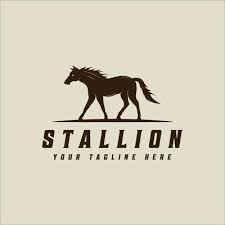 Stallion Logo Vector Art Icons And