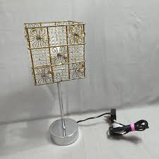 Gorgeous Square Shaded Touch Lamp