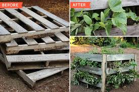 How To Make Raised Beds From Pallets Ehow