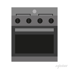 Kitchen Stove Icon Vector Design