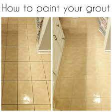 How To Paint Your Tile Grout Crazy