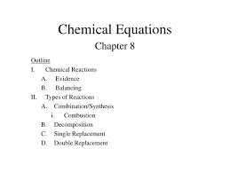 Ppt Chemical Equations Powerpoint