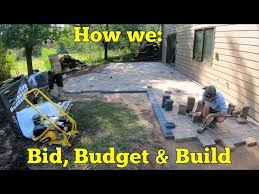 Building And A Paver Patio 4k