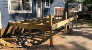 Build A Raised Deck Over Concrete