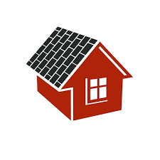 Simple Mansion Icon Isolated On White