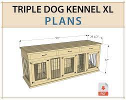 Diy Plans For Triple Dog Kennel Tv
