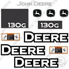 John Deere 130g Decal Kit Mini
